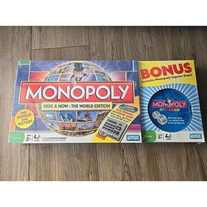 Monopoly Here & Now: The World Edition With Bonus Monopoly Express Game
